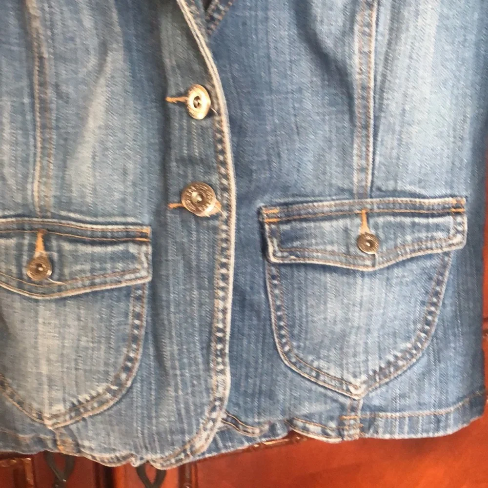 Gloria Vanderbilt Jean Jacket Size M - Picture 3 of 8
